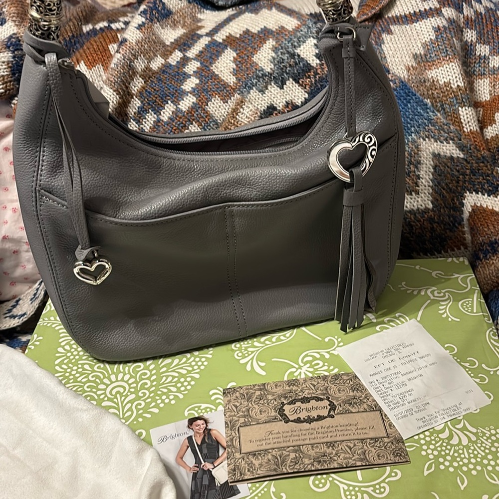 Brighton Purse. New. Never used. With dust bag and paperwork.